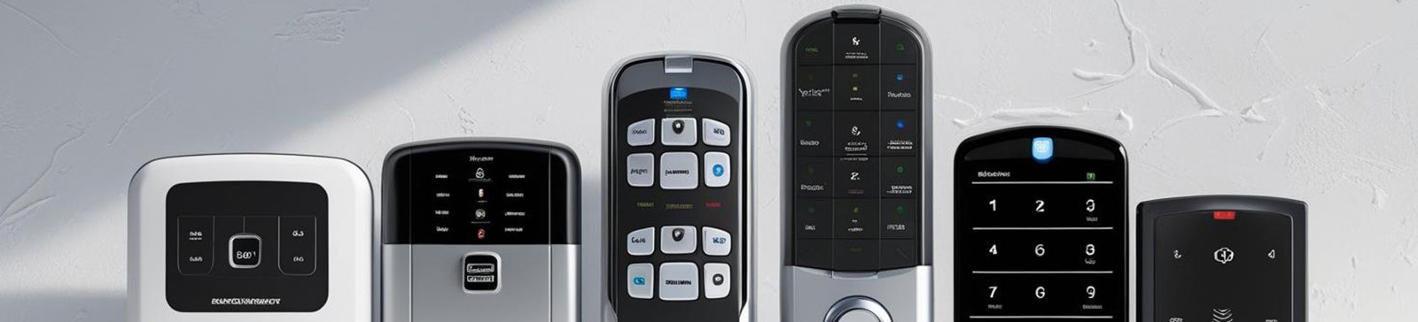 Assortment of advanced garage door opener controllers and smart technology devices for modern homes in Goodyear, AZ