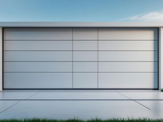 Modern Garage Door Selection Guide Goodyear AZ Selection of modern garage doors in various sizes and styles on display for homeowners in Goodyear, AZ