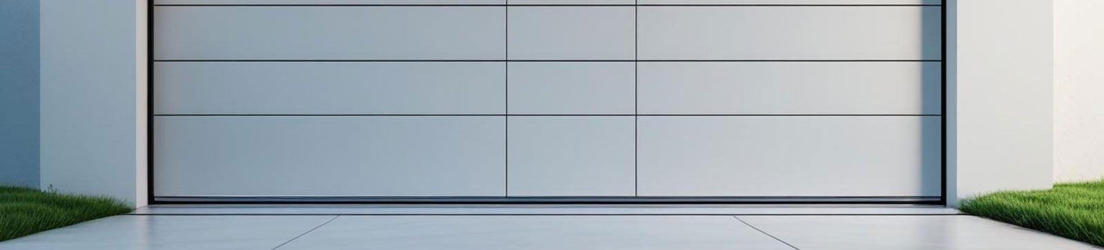 Modern Garage Door Selection Guide Goodyear AZ Selection of modern garage doors in various sizes and styles on display for homeowners in Goodyear, AZ